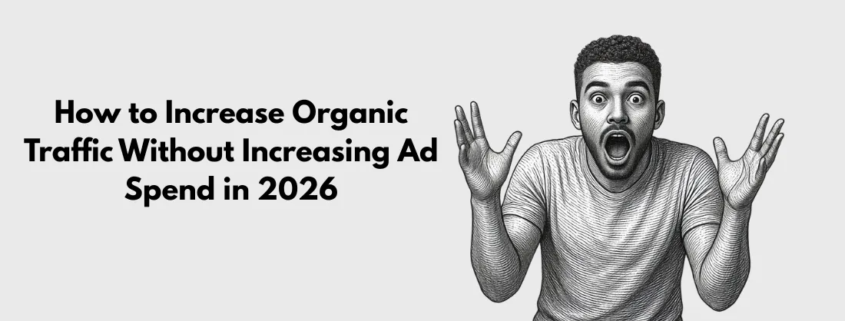 How to Increase Organic Traffic Without Increasing Ad Spend in 2026